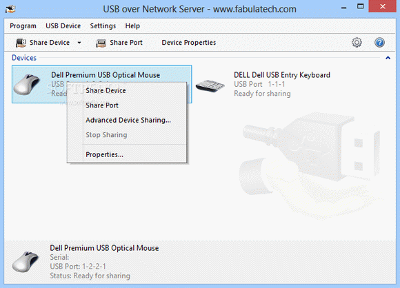 USB over Network Crack With Serial Number