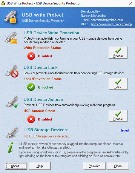 USB Write Protect Crack + Keygen Updated