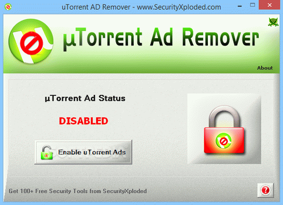 uTorrent AD Remover Crack + Keygen (Updated)