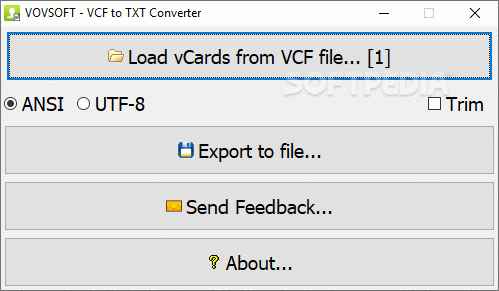 VCF to TXT Converter Crack + Activator Download