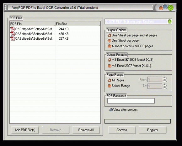 VeryPDF PDF to Excel OCR Converter Activation Code Full Version