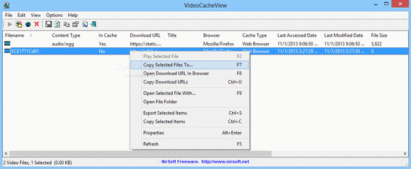 VideoCacheView Crack + Serial Number Download 2022