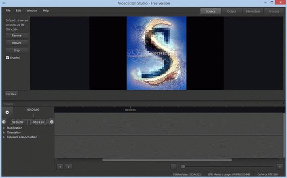 VideoStitch Studio Crack With License Key 2022