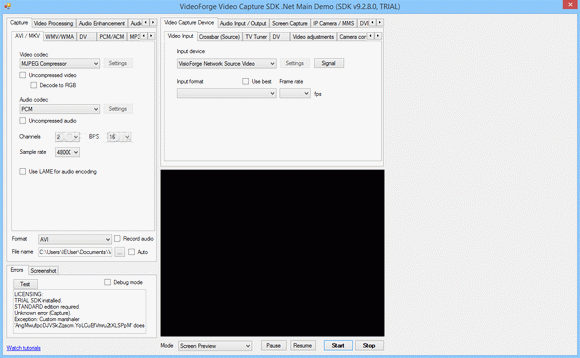 VisioForge Video Capture SDK .Net Edition Crack With Serial Number Latest