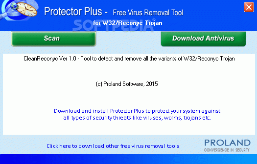 W32/Reconyc Free Virus Removal Tool Activation Code Full Version
