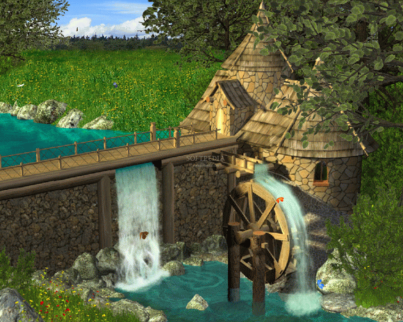 Watermill by Waterfall - Animated Wallpaper Serial Number Full Version
