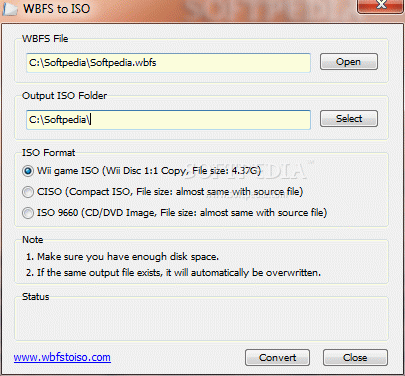 WBFS to ISO Crack Full Version