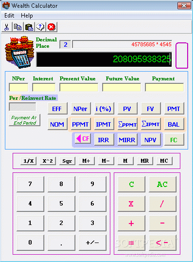 Wealth Calculator Serial Key Full Version