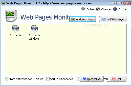 Web Pages Monitor Crack Full Version