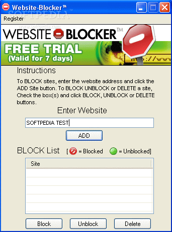 Website Blocker Activation Code Full Version