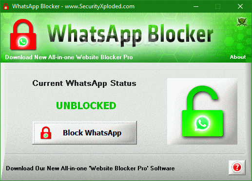 WhatsApp Blocker Crack + Keygen (Updated)