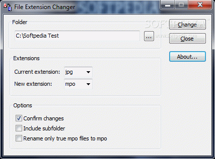 File Extension Changer Crack & Serial Number