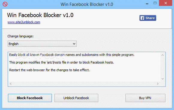 Win Facebook Blocker Crack With Keygen
