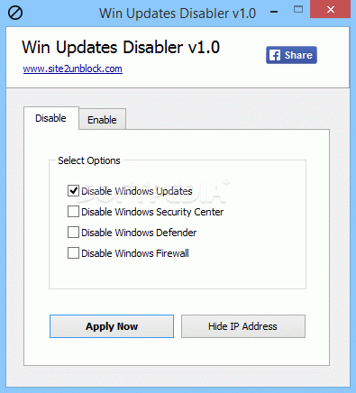 Win Updates Disabler Portable Crack Plus Serial Number