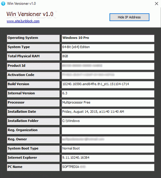 Win Versioner Crack With Serial Key 2024