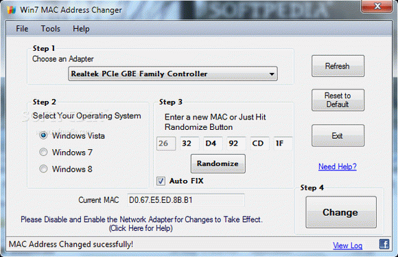 Win7 MAC Address Changer Crack + Serial Key Download 2024