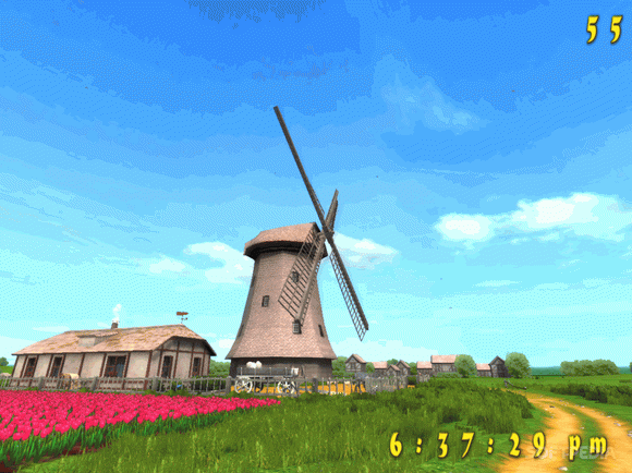 Windmill 3D Screensaver