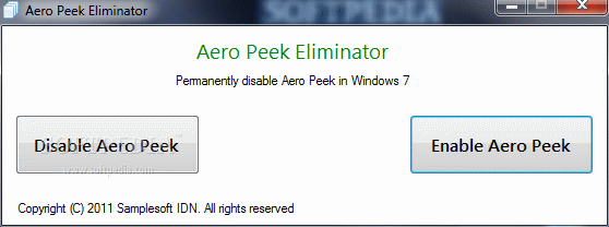 Windows 7 Aero Peek Eliminator Crack With Serial Number Latest