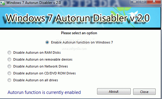 Windows 7 Autorun Disabler Serial Key Full Version