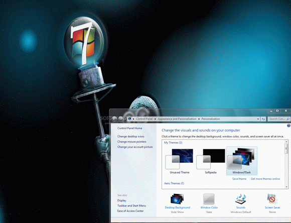 Windows 7 Dark Theme Crack & Serial Key