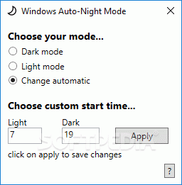 Windows Auto-Night Mode Crack + Keygen Updated