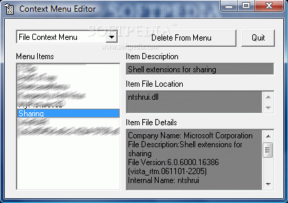 Portable Context Menu Editor Crack With Serial Key 2024
