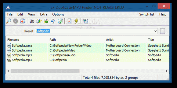 Portable EF Duplicate MP3 Finder Crack + License Key Updated