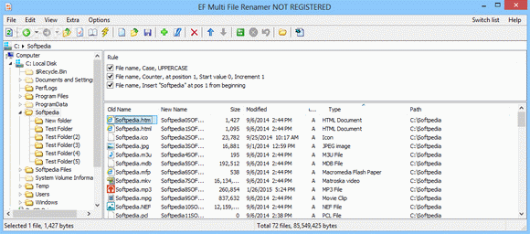 Portable EF Multi File Renamer Serial Key Full Version