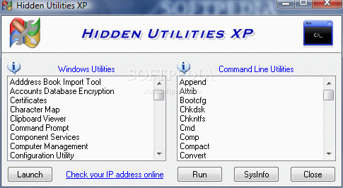Portable Hidden Utilities XP Crack + Keygen