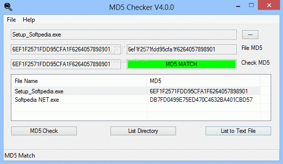 Portable MD5 Checker Crack + Activation Code