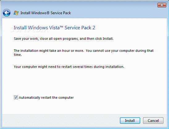Windows Vista Service Pack 2 Crack With Serial Key Latest