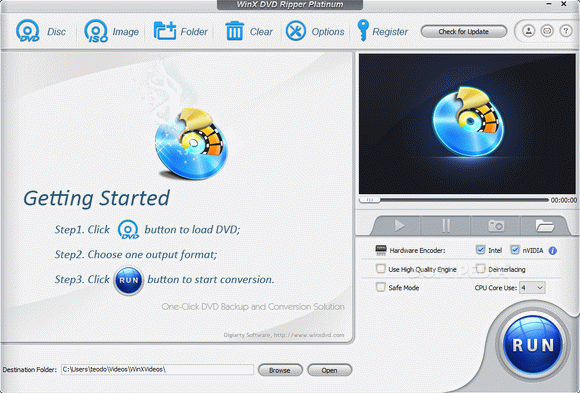WinX DVD Ripper Crack With Serial Key