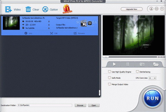 WinX Free FLV to MPEG Converter Crack Plus Activator