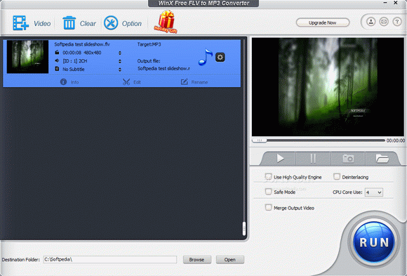 WinX Free FLV to MP3 Converter Crack With License Key