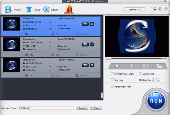 WinX Free PSP Video Converter Crack + Serial Key Download