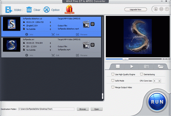 WinX Free QT to MPEG Converter Crack With Serial Number Latest
