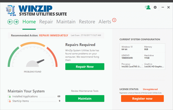 WinZip System Utilities Suite Crack + License Key