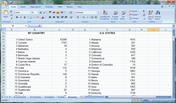 World Cities Database - Excel Crack With Activator
