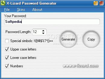 X-Lizard Password Generator Crack Plus Serial Number