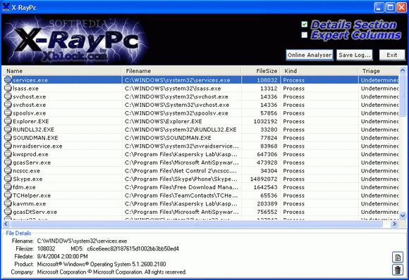 X-RayPC Spyware Process Analyzer Crack + Serial Number Download 2024