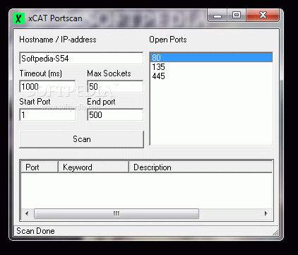 xCAT - Portscan Crack With License Key