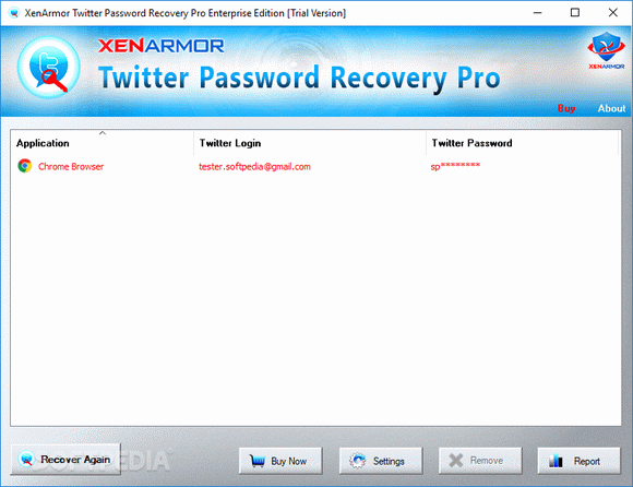 XenArmor Twitter Password Recovery Pro Crack + License Key Download 2024