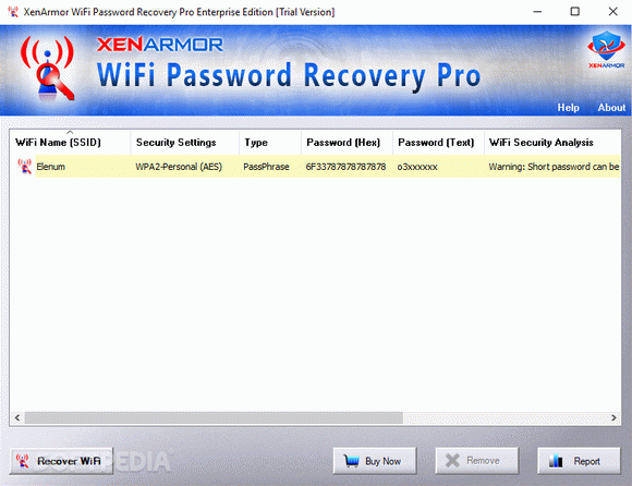 XenArmor WiFi Password Recovery Pro Crack With Serial Number Latest 2022