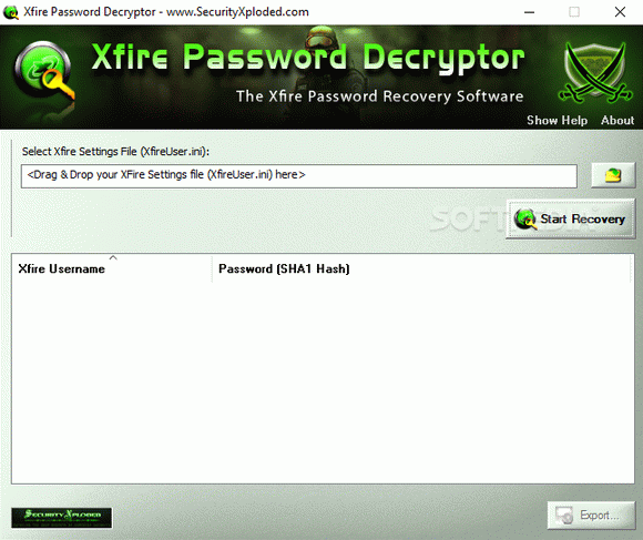 Xfire Password Decryptor Crack + License Key Updated