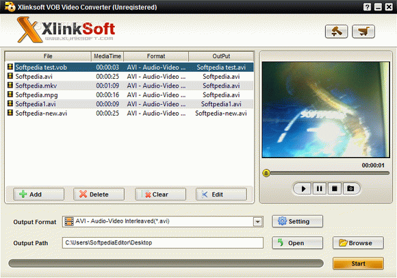 Xlinksoft VOB Converter Crack + License Key
