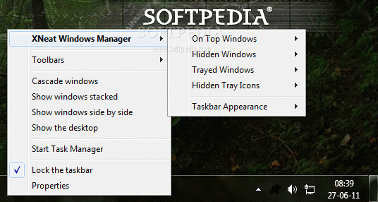 xNeat Windows Manager Crack With License Key