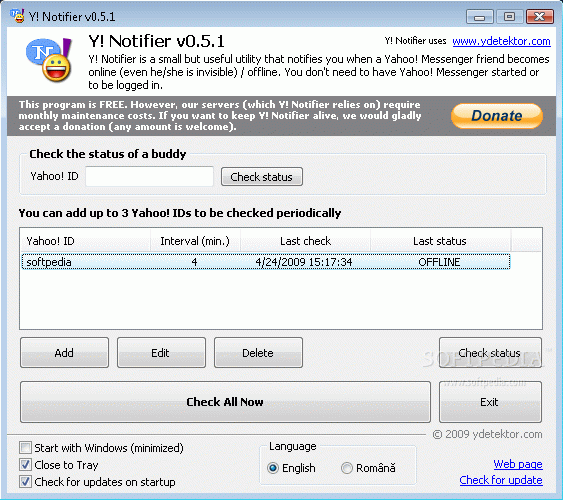 Y! Notifier Crack + License Key (Updated)