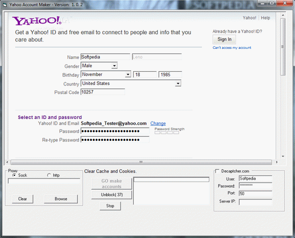 Yahoo Account Maker Crack With Serial Number 2024
