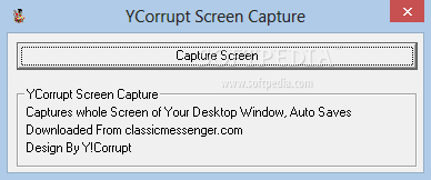 YCorrupt Screen Capture Crack + Activator