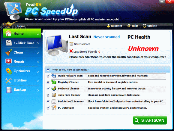 Yeahbit PC SpeedUp Crack + License Key